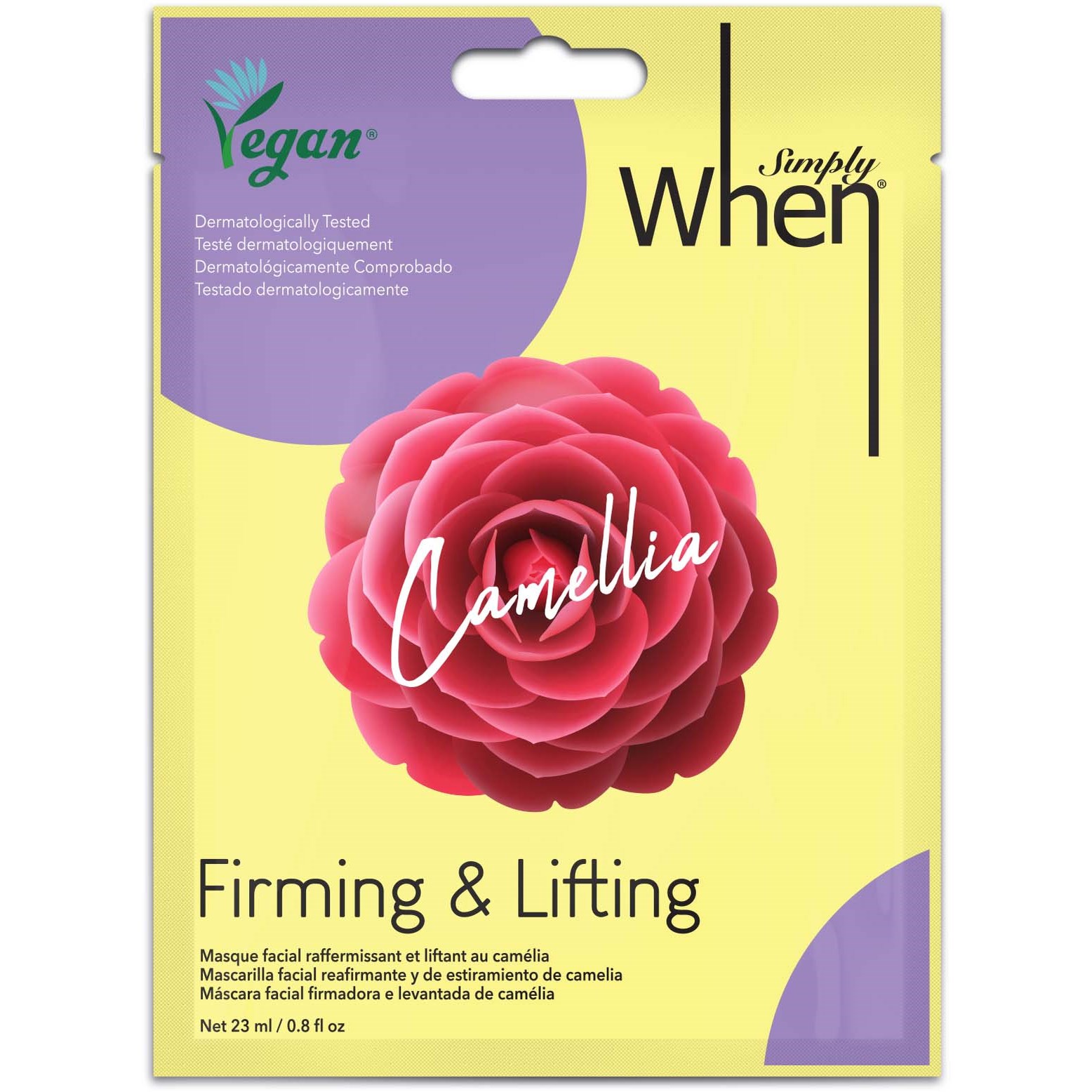 When Vegan Camellia Firming & Lifting Mask