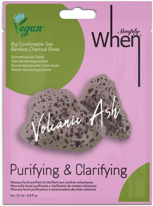 When Vegan Volcanic Ash Purifying & Clarifying Mask