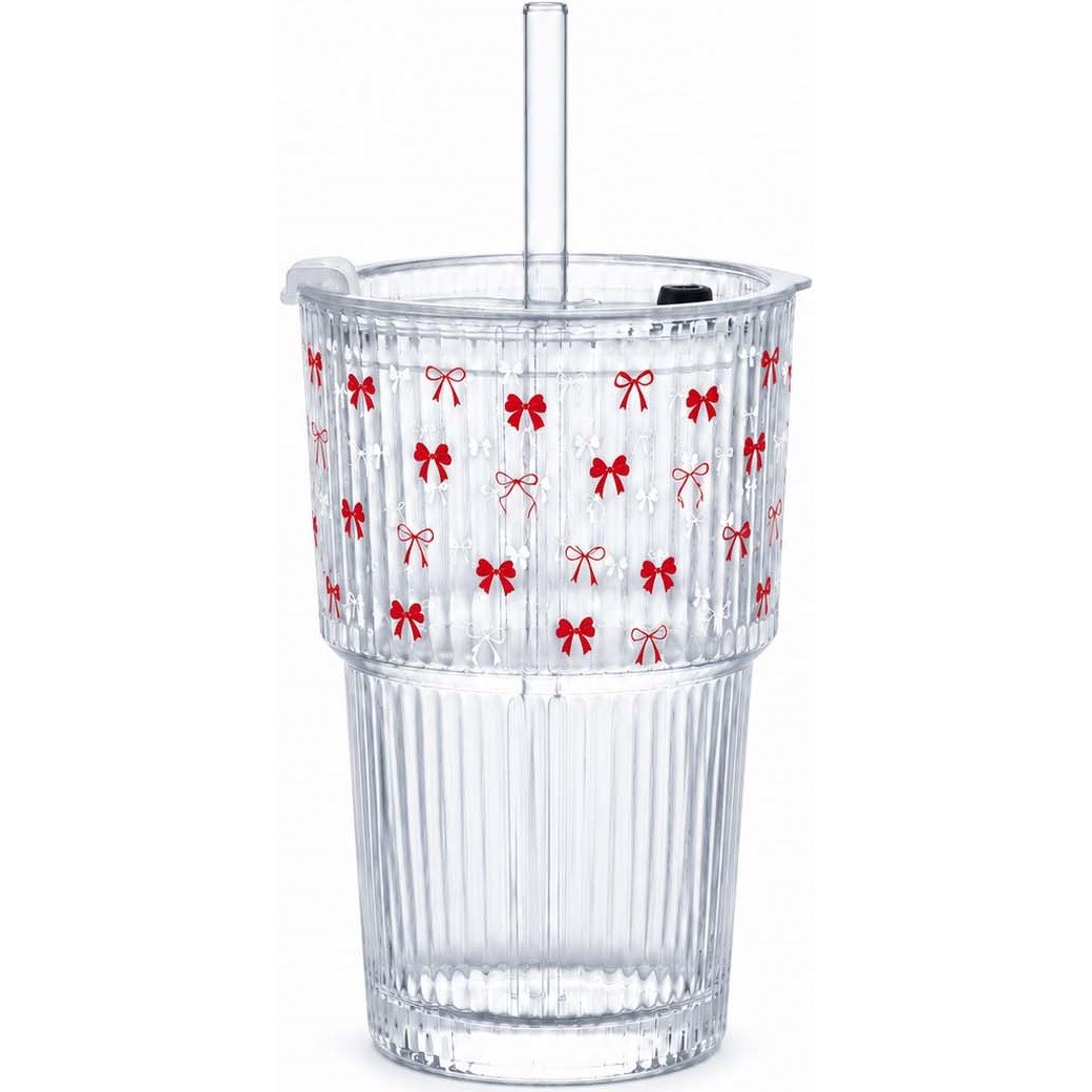SIP Glass Tumbler Bow Edition