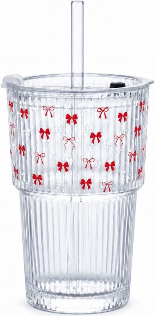 SIP Glass Tumbler Bow Edition