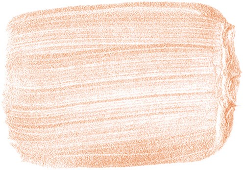 Pehmeä, teksturoitu, oranssinruskea sivellusviiva valkoisella taustalla.
