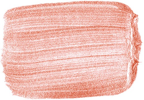 Suuri, teksturoitu oranssi sivellinvedos mustalla taustalla.