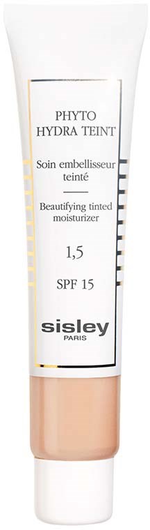 Sisley Phyto Hydra Teint -voide, kevyt meikkavoide, SPF 15, vaalean beigen sävy.