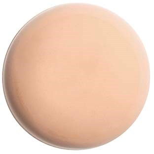 Hienostunut vaaleanbeige-muoto, muistuttaa pehmeää munaa.