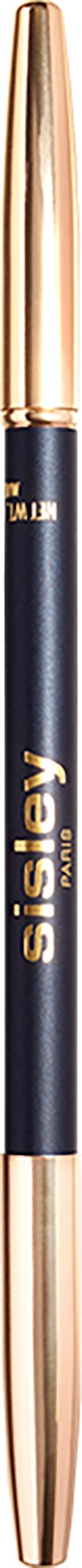 A black pen with gold accents and the brand name "Sisley" written on it.