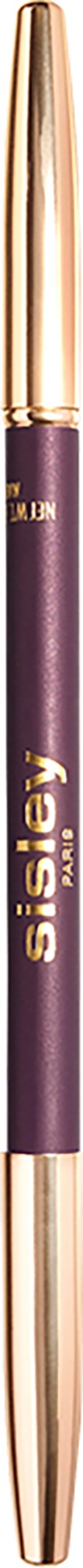 A purple and gold ballpoint pen with the word 'sassy' on it, and gold accents at the top and bottom.