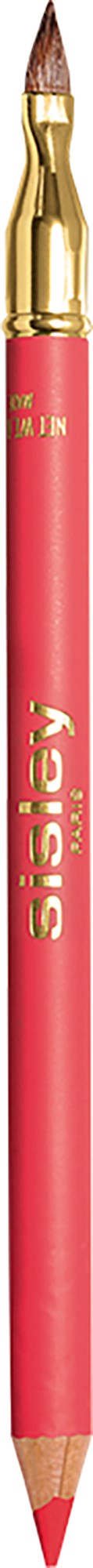 En rosa blyant med gullokse og ordet "BIC" skrevet vertikalt på den.