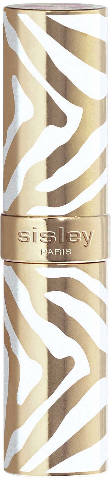 Valkoinen ja beige raidallinen säilöaineputki, jossa teksti "sisley PARIS".