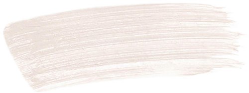 Et beige penselstrøk på hvit bakgrunn uten ord eller detaljer.