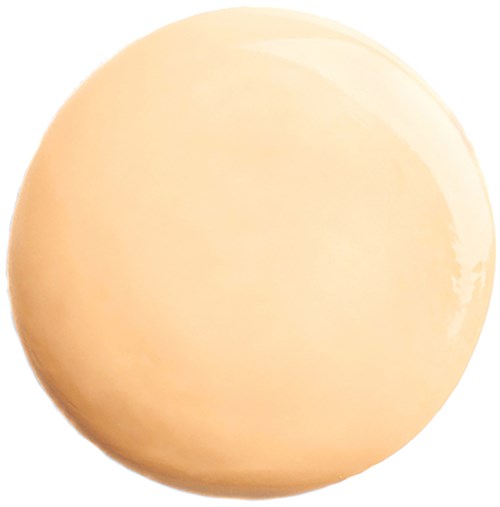 A light-colored egg with a smooth surface, round shape, showing a slight shine on one side.