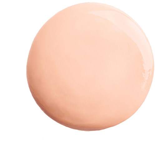 Pehmeä, pyöreä, beige muna, jonka pinta on tasainen ja hieman kiiltävä.