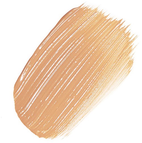 Beige sivellus, jossa on epätasaisia ja teksturoituja viivoja valkoisella taustalla.