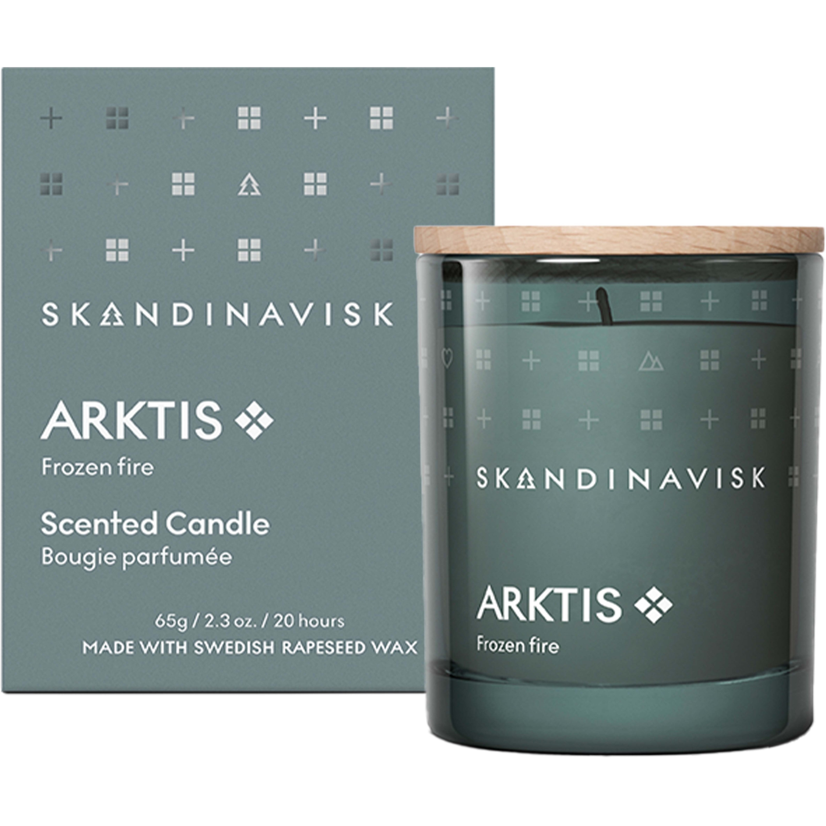Skandinavisk ARKTIS Scented Candle 65 g billede