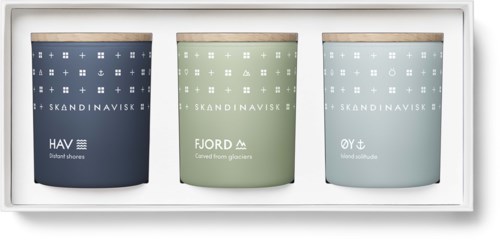 Skandinavisk ESCAPE Home Collection Candle Giftset