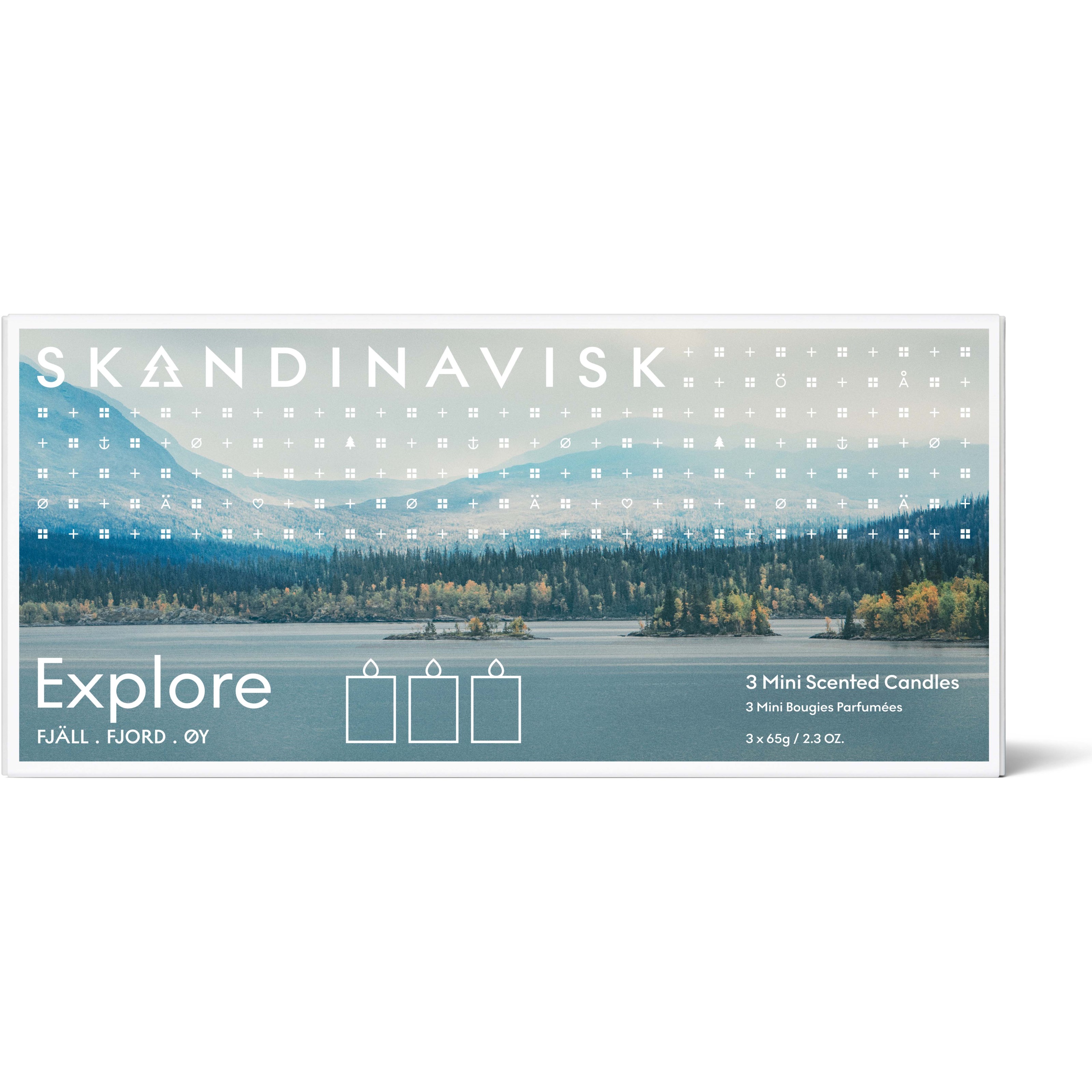 Läs mer om Skandinavisk Home Collection Mini Candle Gift Set
