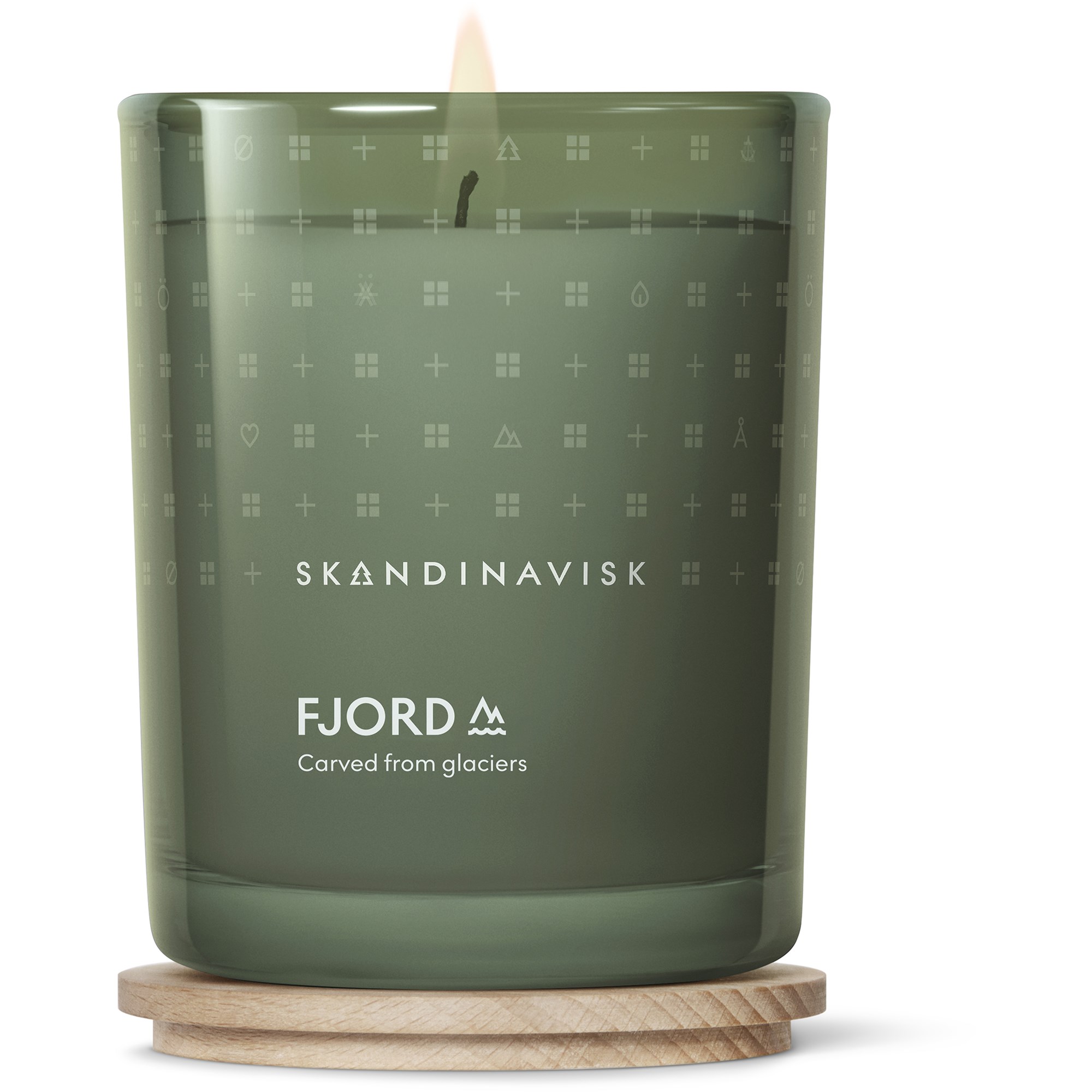 Skandinavisk FJORD Home Collection Scented Candle 200 g billede
