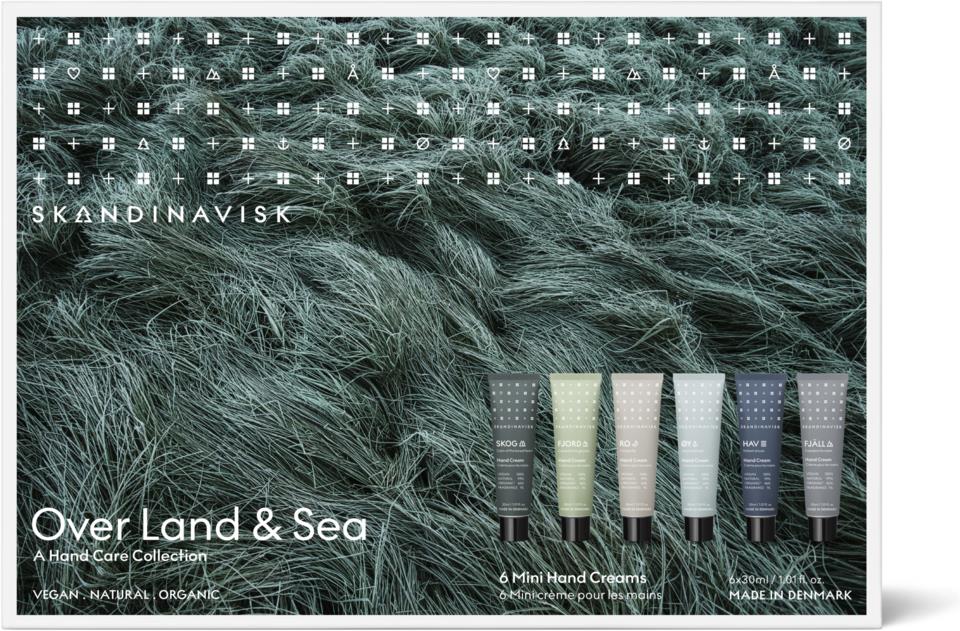SKANDINAVISK OVER LAND & SEA Mini Hand Cream Giftset 30ml x 3