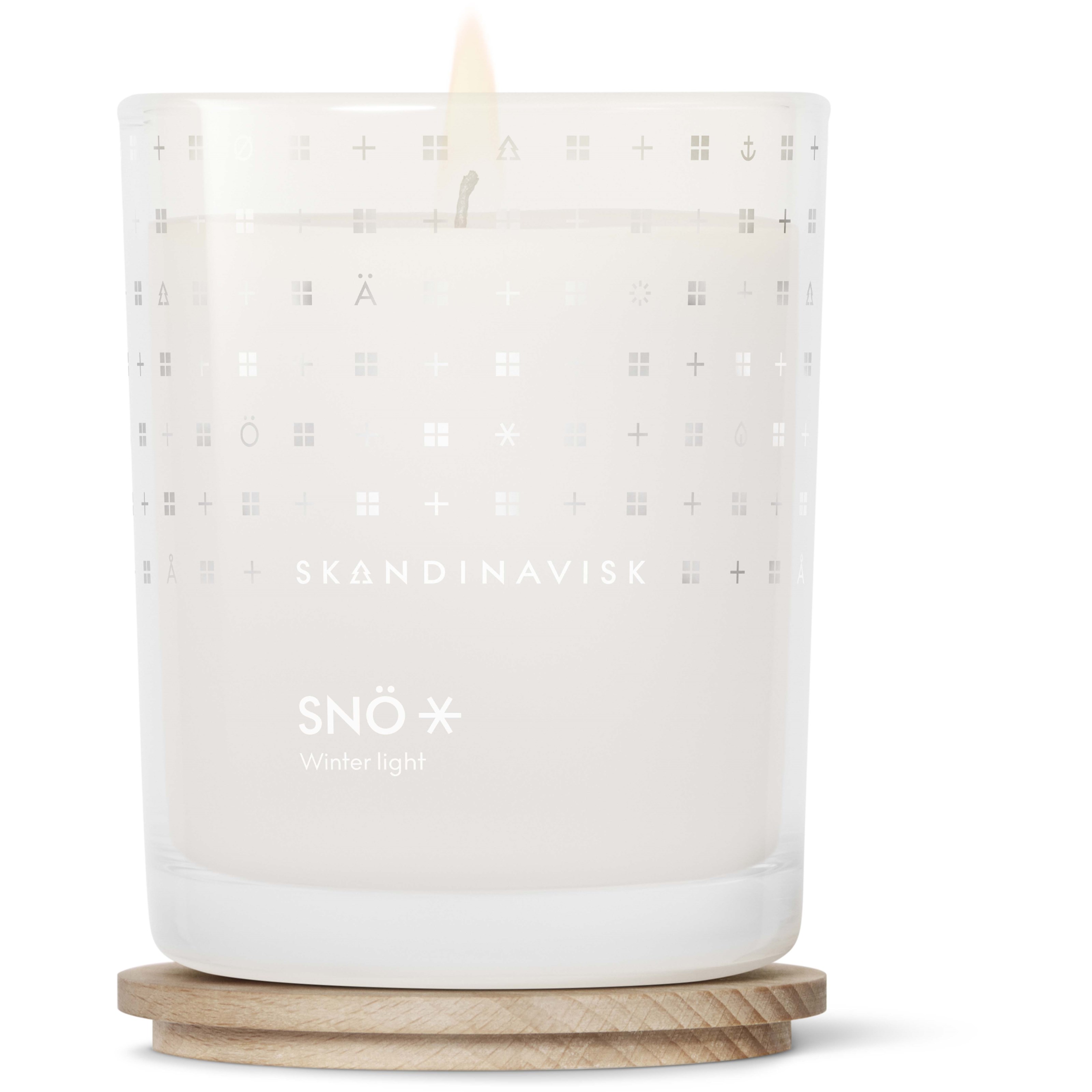 Alternativ bild 1 för Skandinavisk SNÖ Scented Candle  200 g