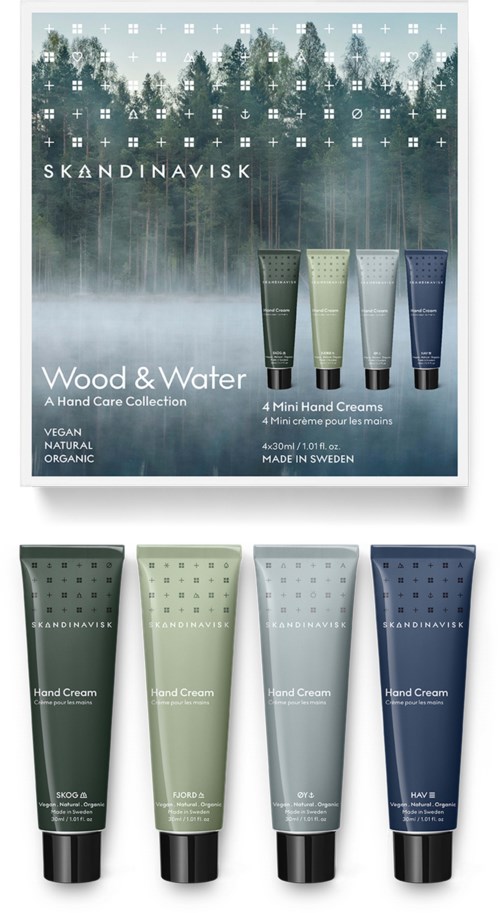 Skandinavisk WOOD & WATER Body Collection Hand Cream Giftset