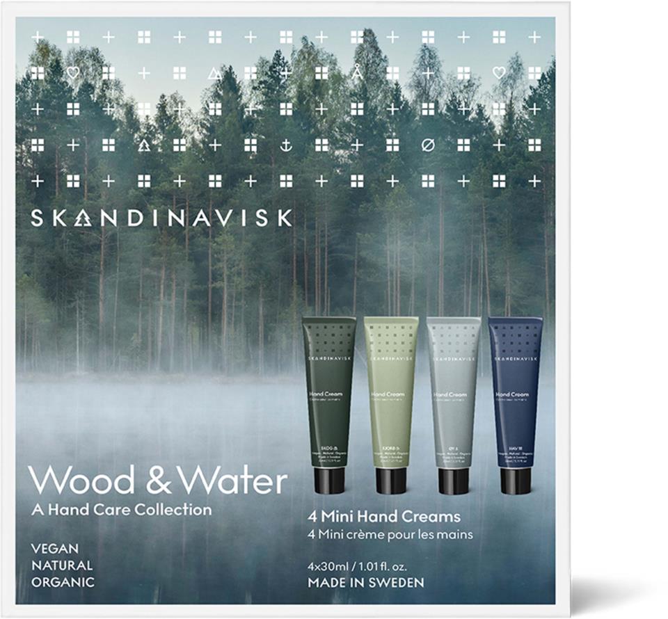 SKANDINAVISK Wood & Water Hand Cream Giftset