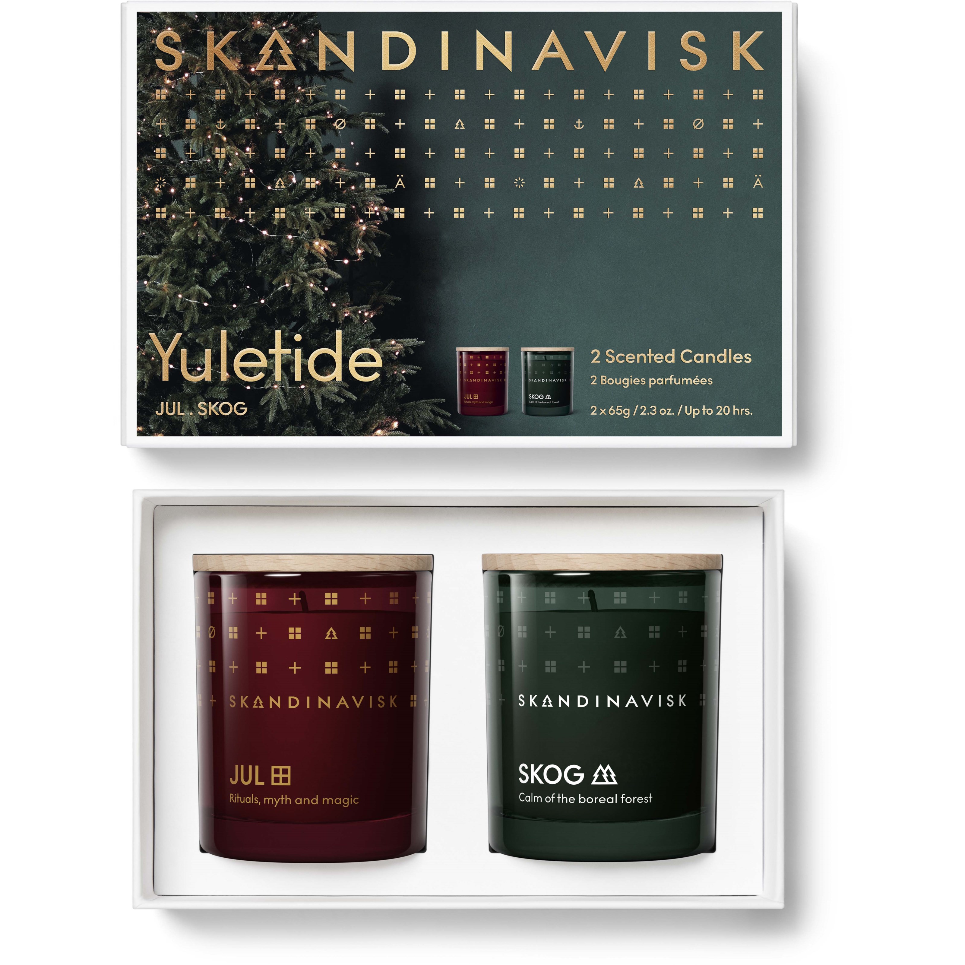 Alternativ bild 0 för Skandinavisk Yuletide Scented Candle Giftset