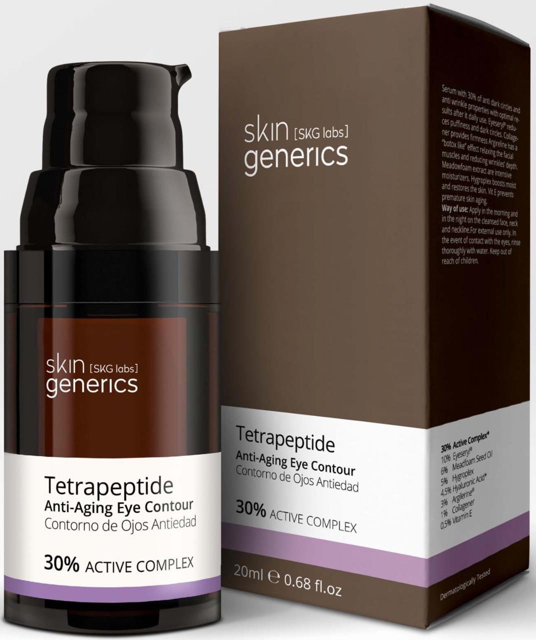 Skin Generics Eye Contour Serum Anti Dark Circles and Anti-Wrinkle ...