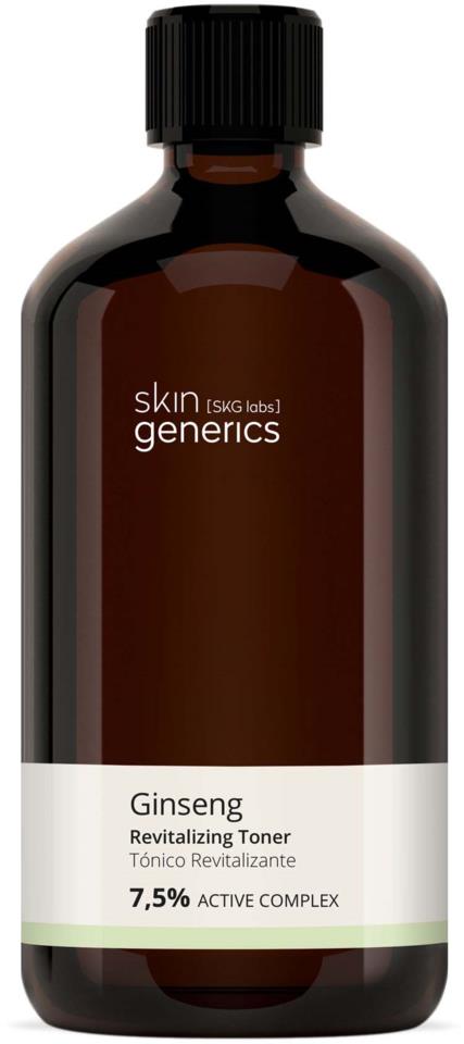 Skin Generics Ginseng Revitalizing Toner 7,5% Active Complex 250 ml