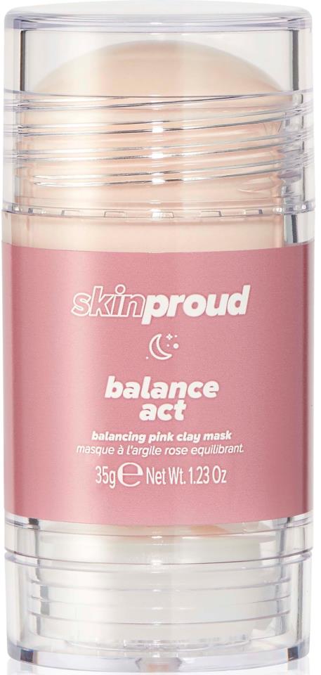 I Am Proud Skin Proud Balance Act Balancing Pink Clay Mask 35g