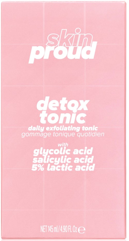 I Am Proud Skin Proud Detox Tonic Daily Exfoliating Tonic 145 ml