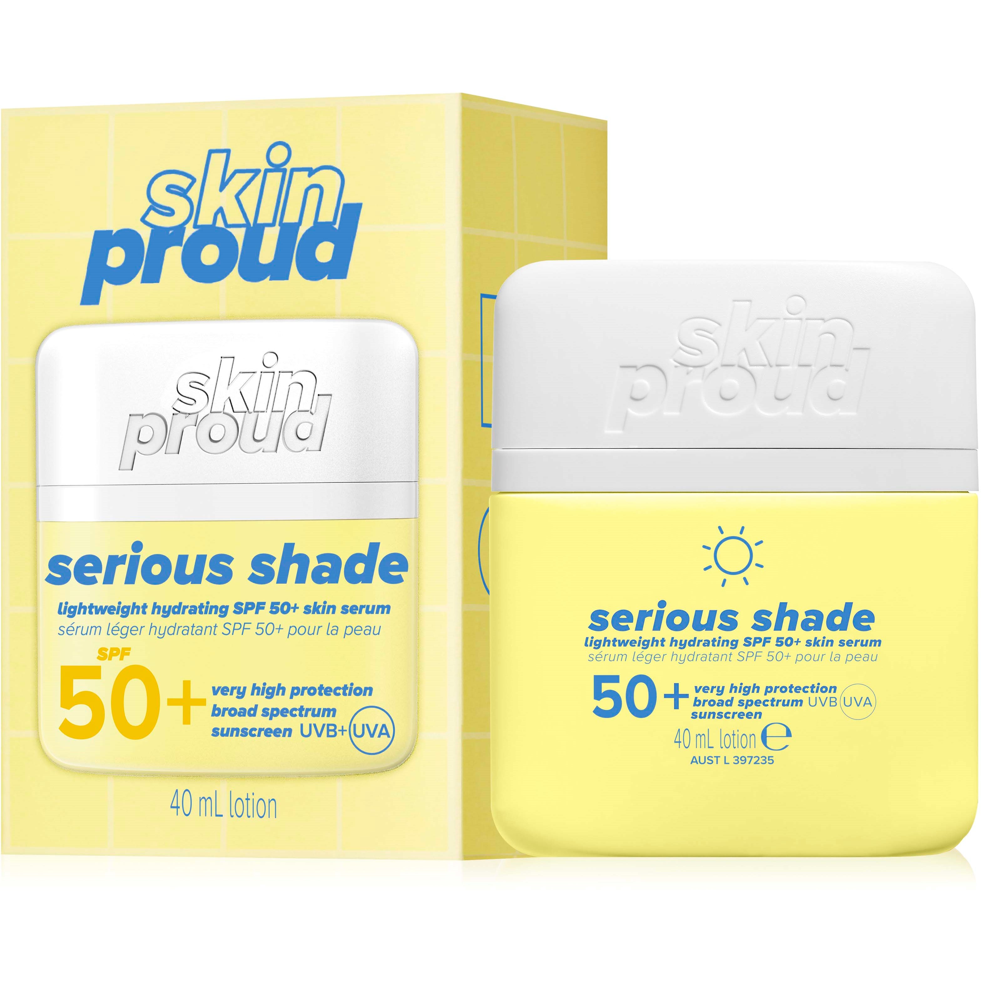 Läs mer om Skin Proud Serious Shade SPF 50 40 ml