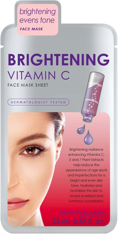 Skin Republic Brightening Vitamin C Face Mask 26ml