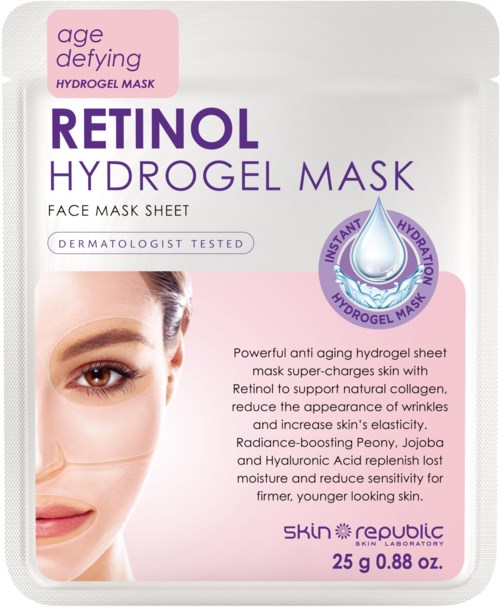 Skin Republic Skincare Retinol Hydrogel Face Mask Sheet 25 g