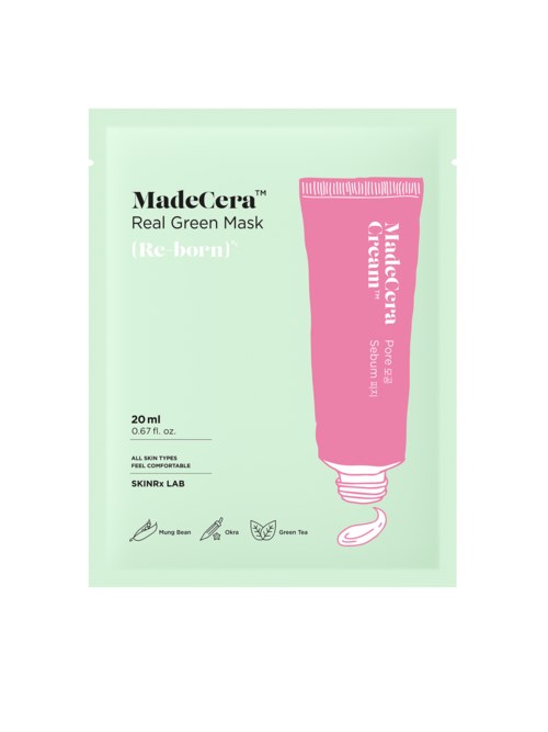 SKINRx LAB Madecera Real Green Mask 20 ml