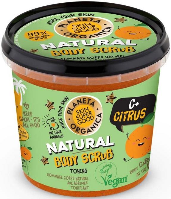 Skin Super Good Natural Body Scrub C+Citrus 360 ml | lyko.com