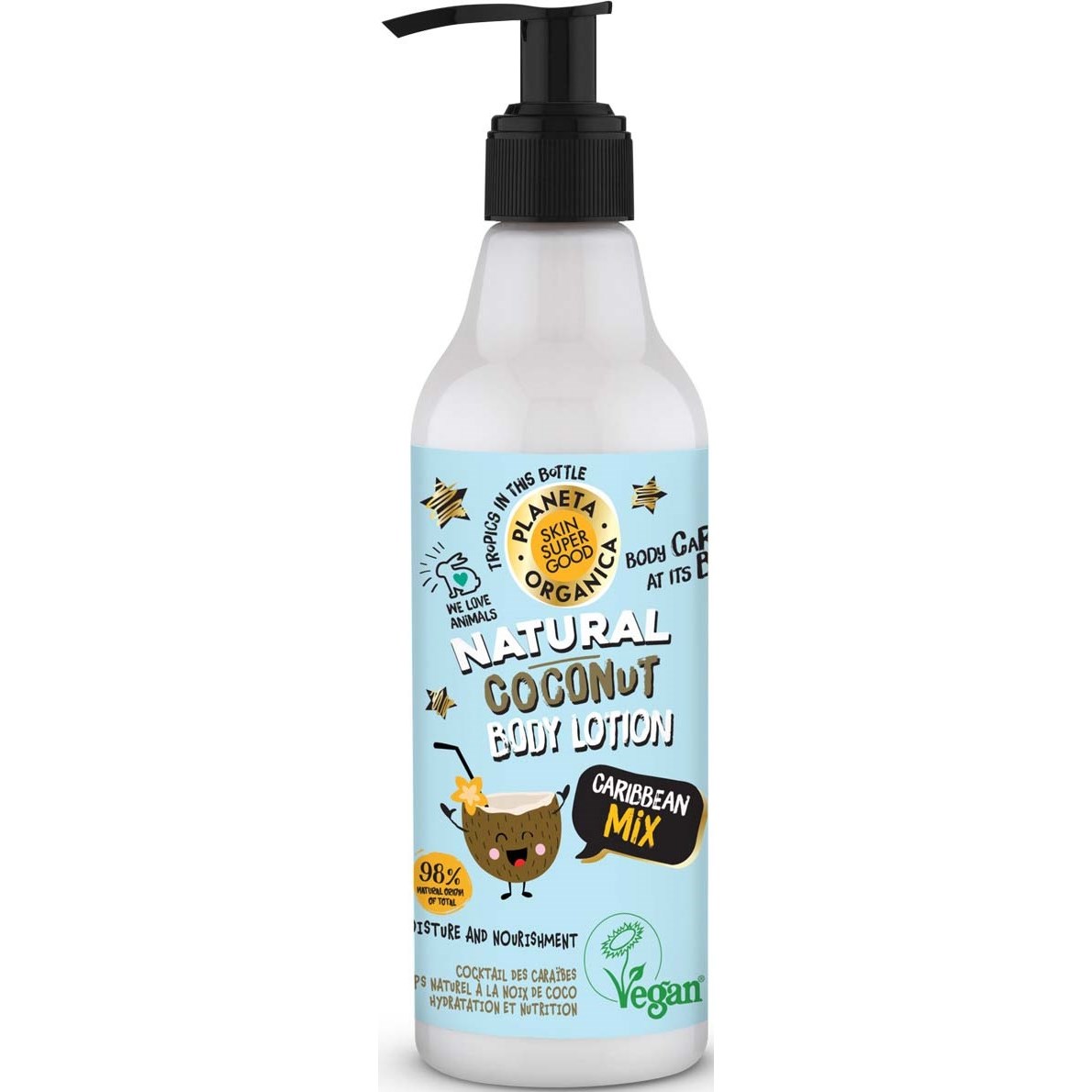 Skin Super Good Natural Coconut Body Lotion Caribbean Mix 250 ml