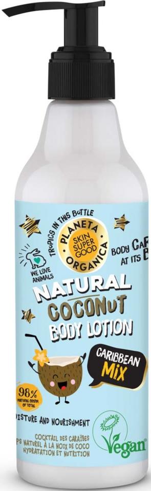 Skin Super Good Natural Coconut Body Lotion Caribbean Mix 250 ml