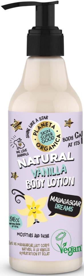 Skin Super Good Natural Vanilla Body Lotion Madagascar Dreams 250 ml