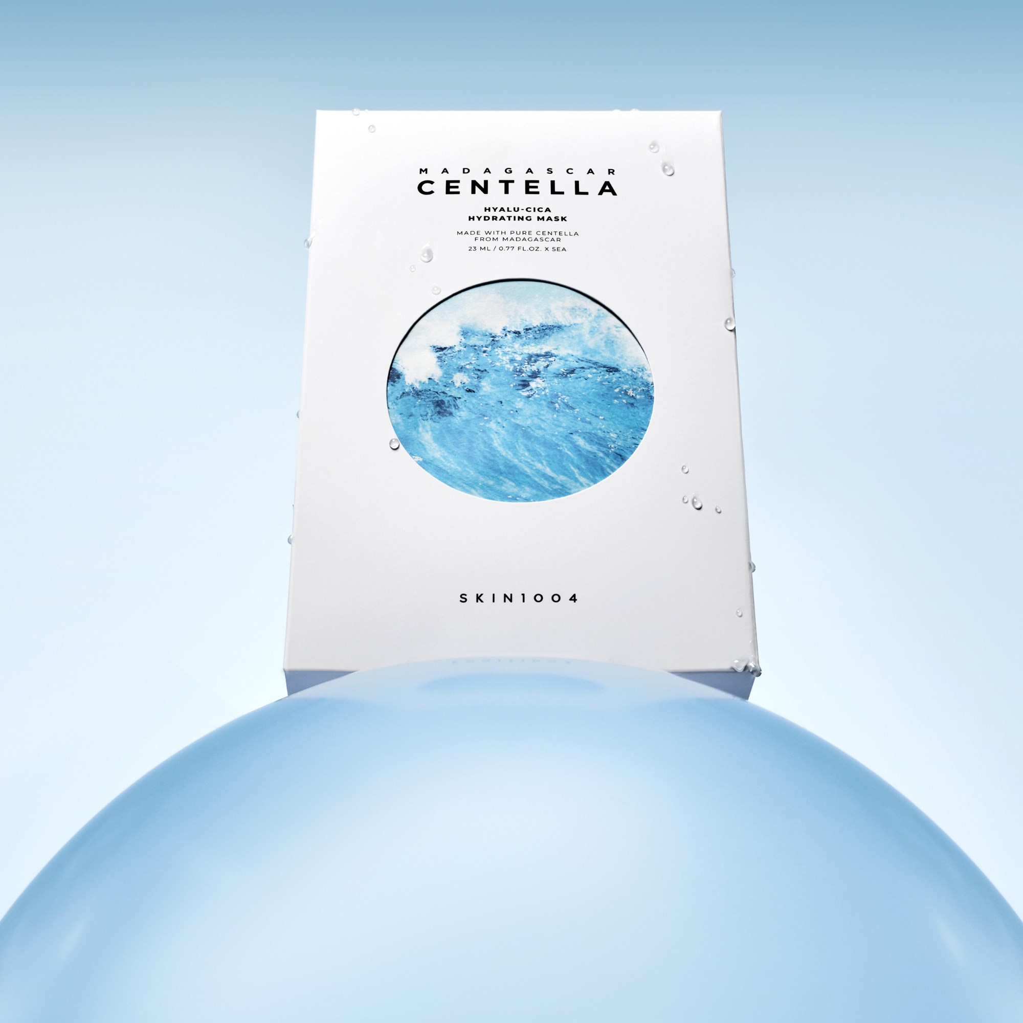 SKIN1004 Madagascar Centella Hyalu-Cica Hydrating Mask 5 szt. (obrázok 4)