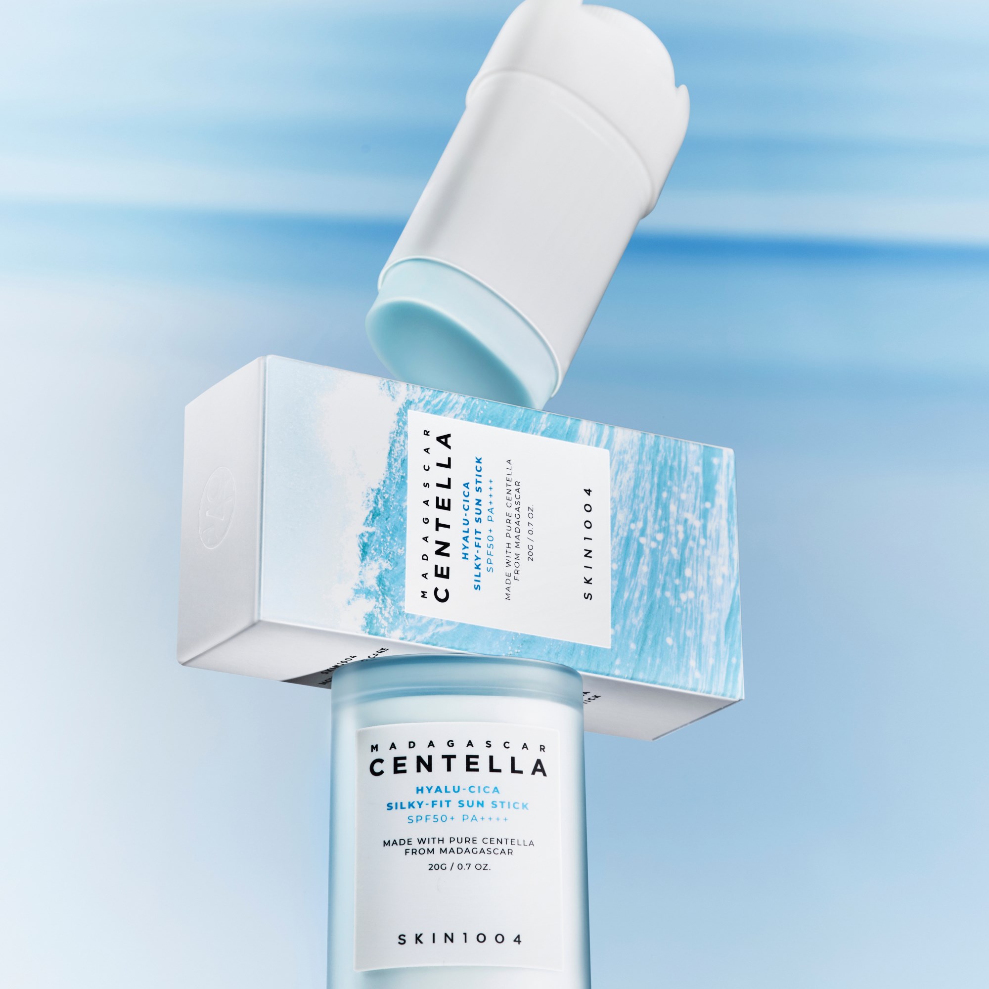 SKIN1004 Madagascar Centella Hyalu-Cica Silky-fit Sun Stick 20 g (obrázok 7)