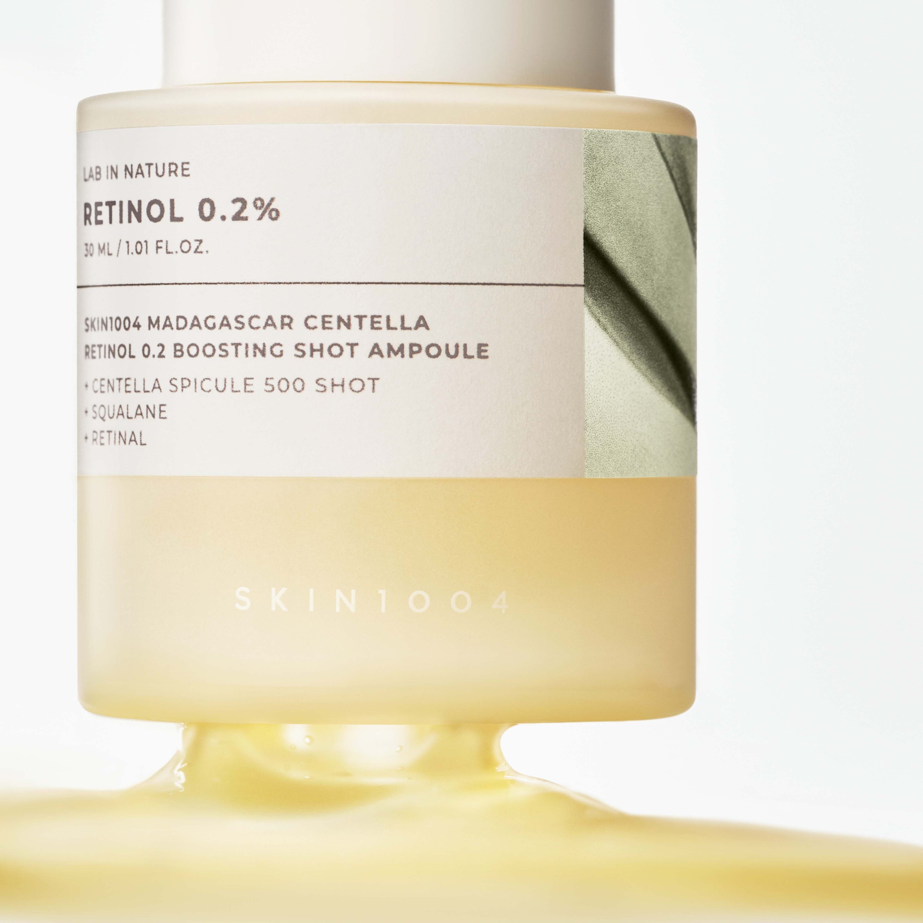 SKIN1004 Madagascar Centella Retinol 0.2 Boosting Shot Ampoule (zdjęcie 3)