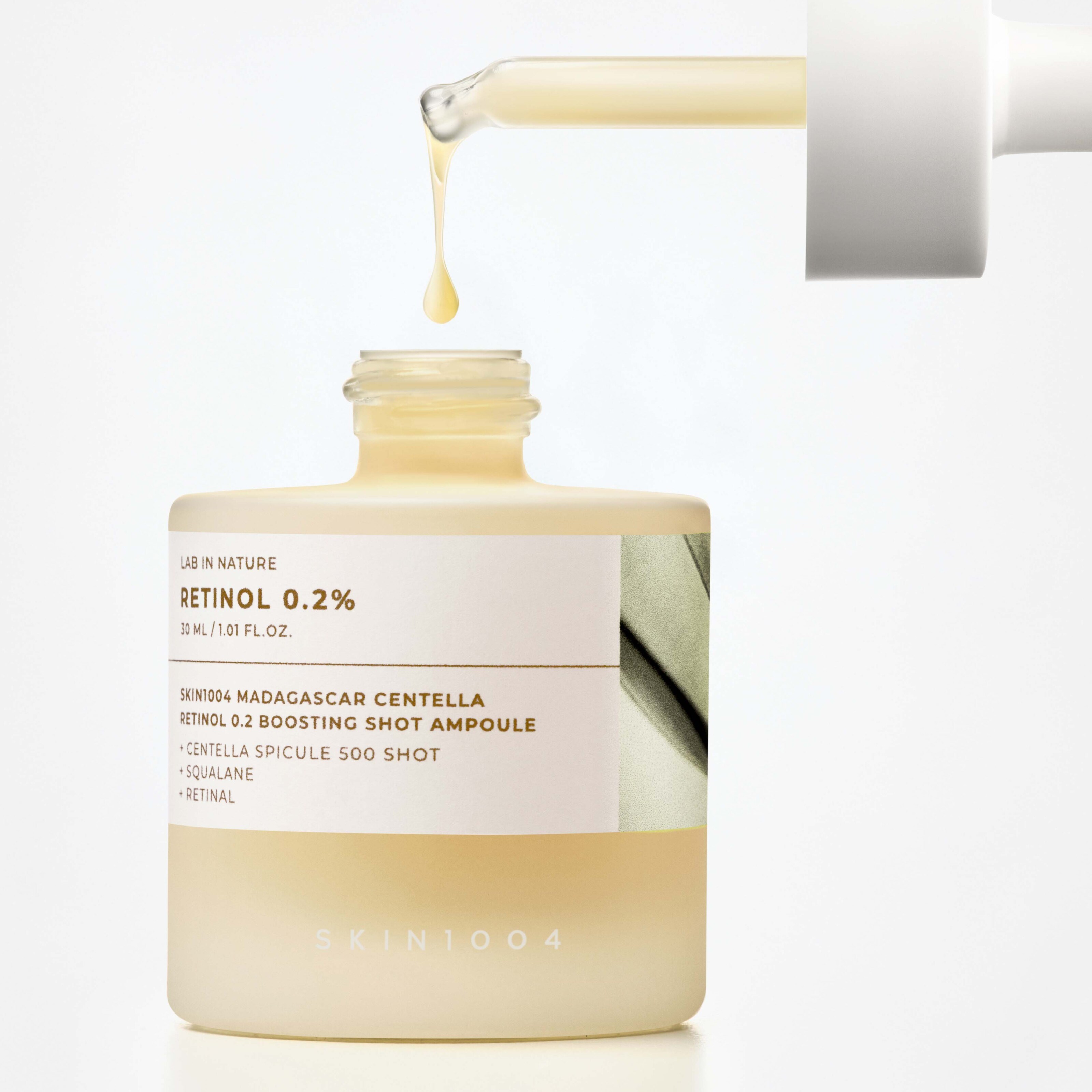SKIN1004 Madagascar Centella Retinol 0.2 Boosting Shot Ampoule (zdjęcie 7)