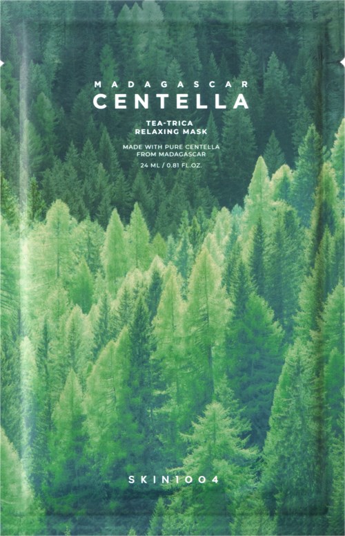 SKIN1004 Madagascar Centella Tea-Trica Relaxing Mask 1 szt.