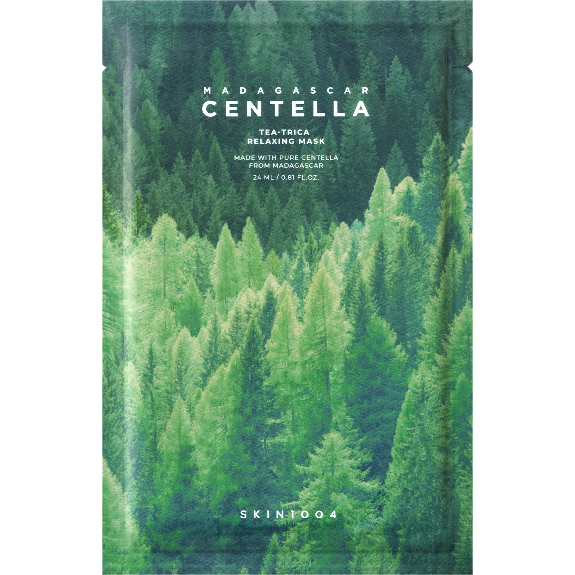 SKIN1004 Madagascar Centella Tea-Trica Relaxing Mask 1 stk billede