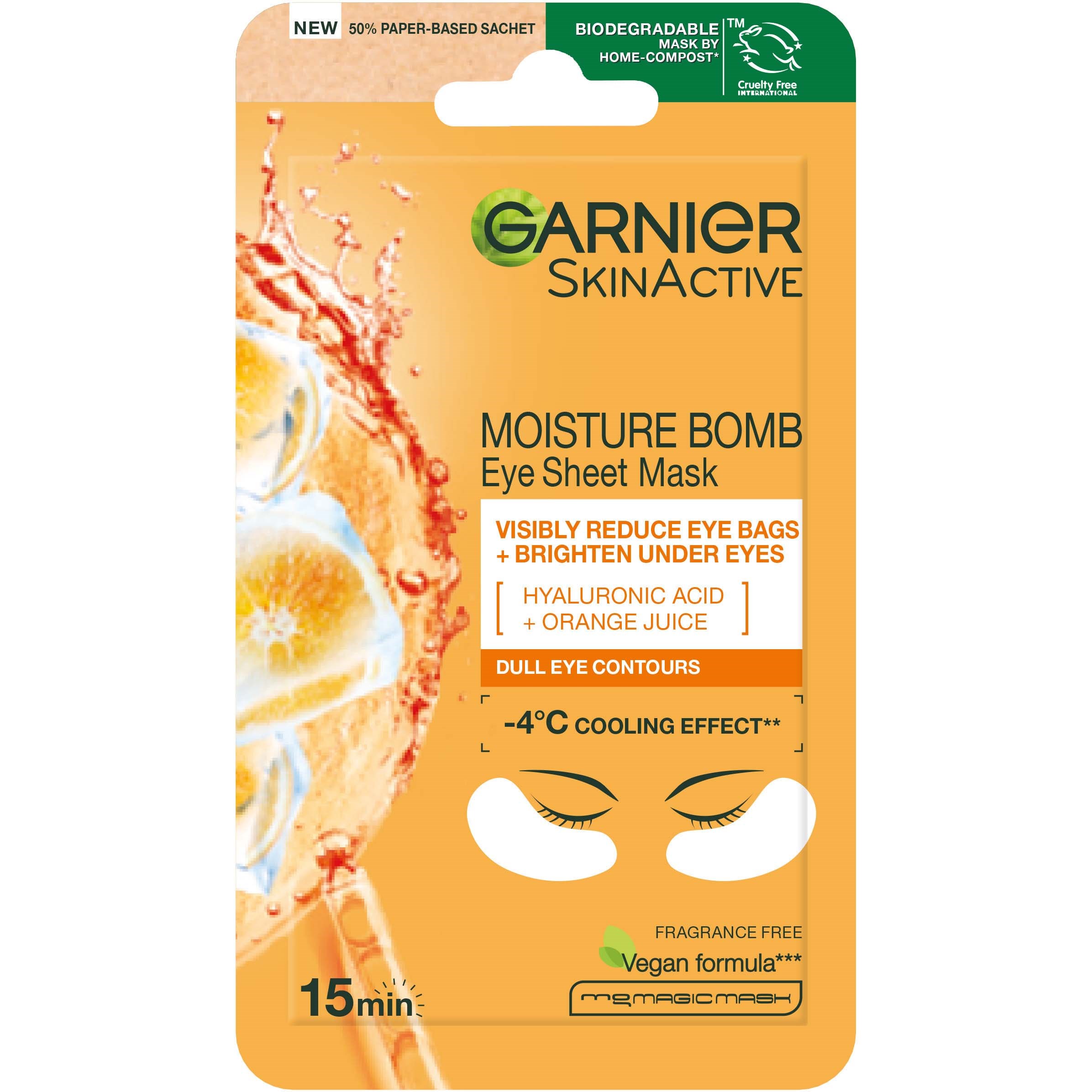 Garnier SkinActive Vitamin C* Brightening & Glow Boosting Eye S billede