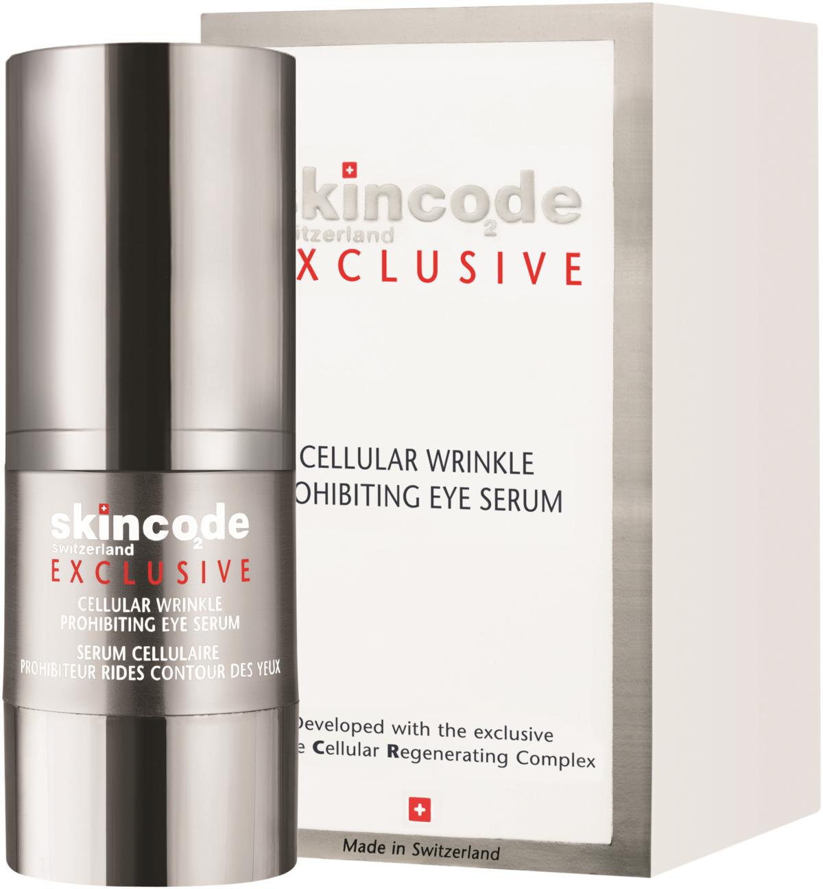 Skincode Exclusive Cellular Wrinkle Prohibiting Eye Serum 15 ml | lyko.com