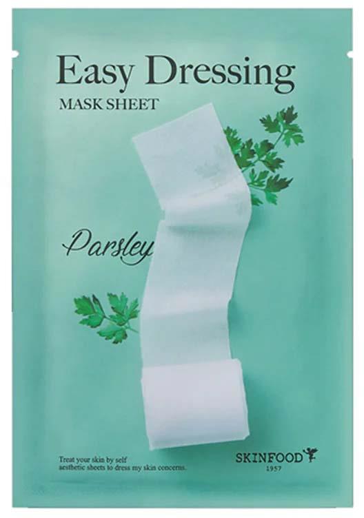 Skinfood Easy Dressing Mask Sheet, Parsley Water 28 g