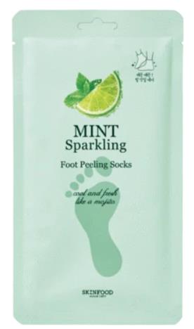 Skinfood Mint Sparkling Foot Peeling Socks 20*2g