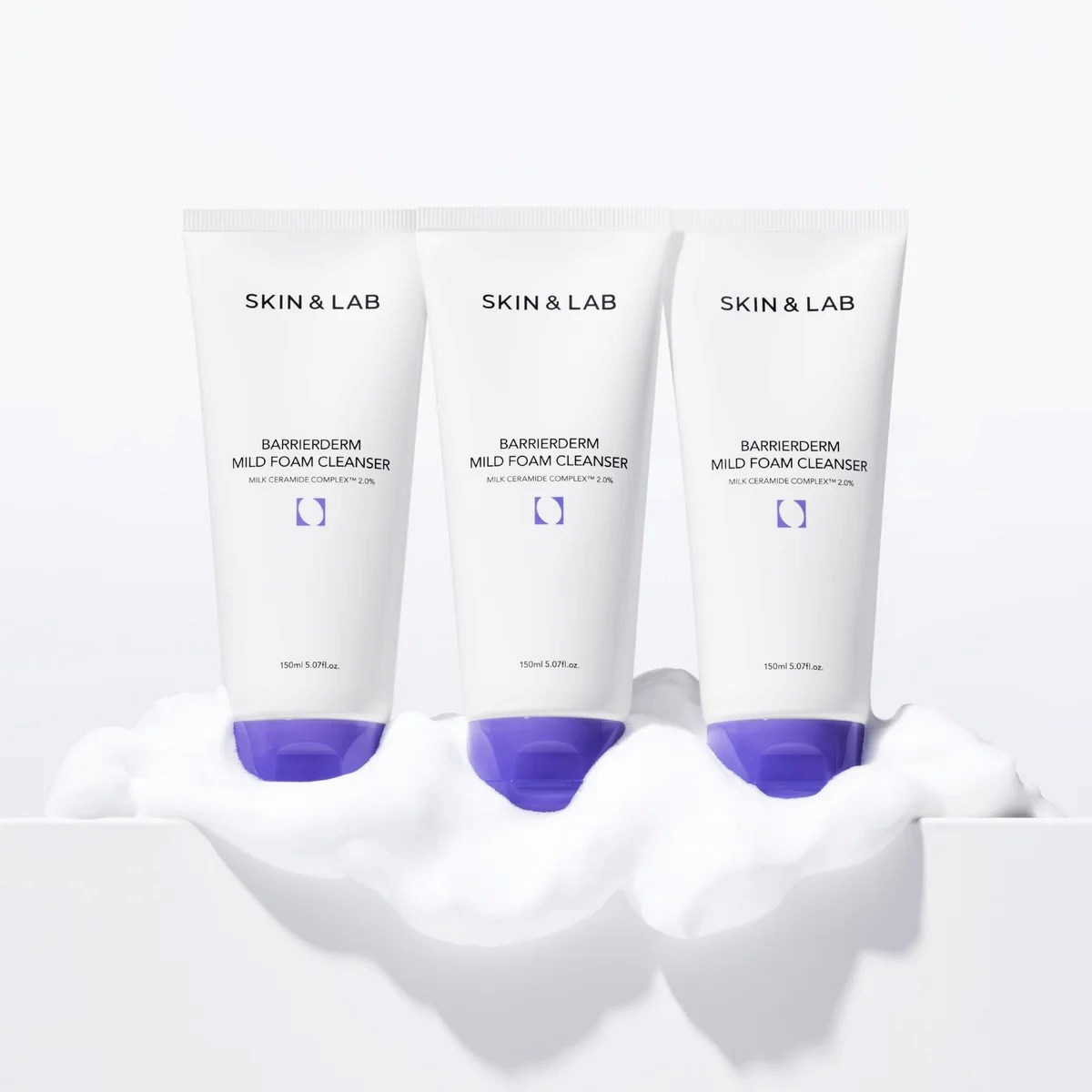 SKIN&LAB Barrierderm Mild Foam Cleanser 150 ml (obrázok 3)