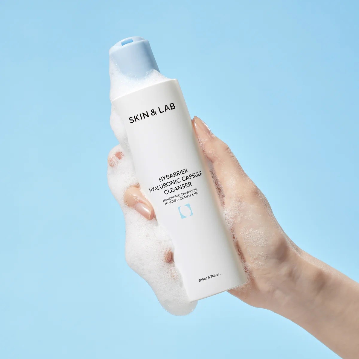 SKIN&LAB Hybarrier Hyaluronic Capsule Cleanser 200 ml (obrázok 4)