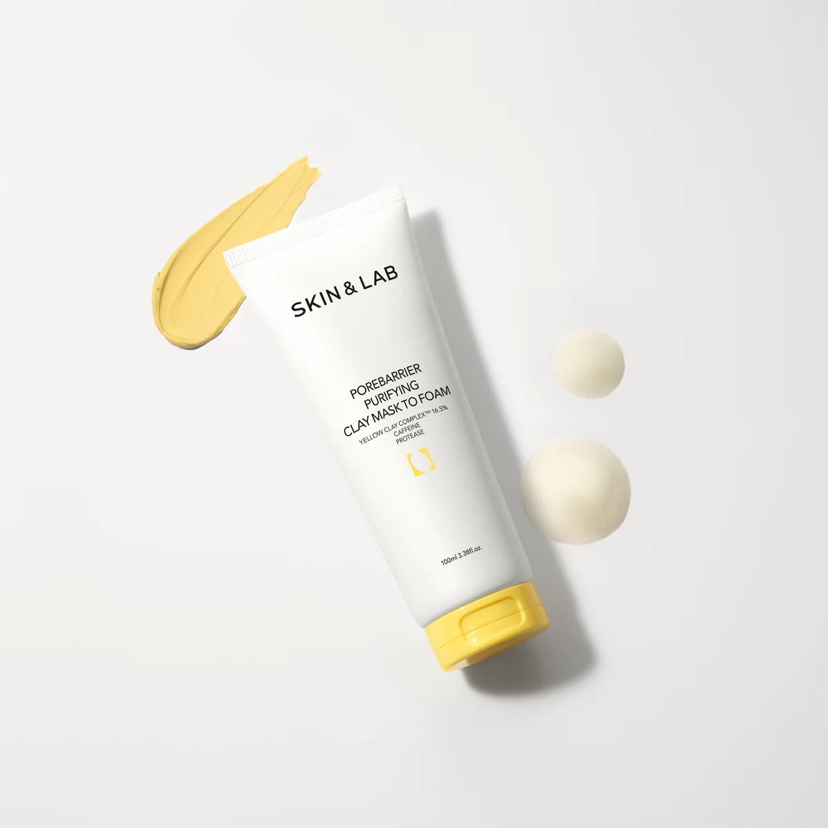 SKIN&LAB Porebarrier Purifying Clay Mask to Foam 100 ml (obrázok 4)
